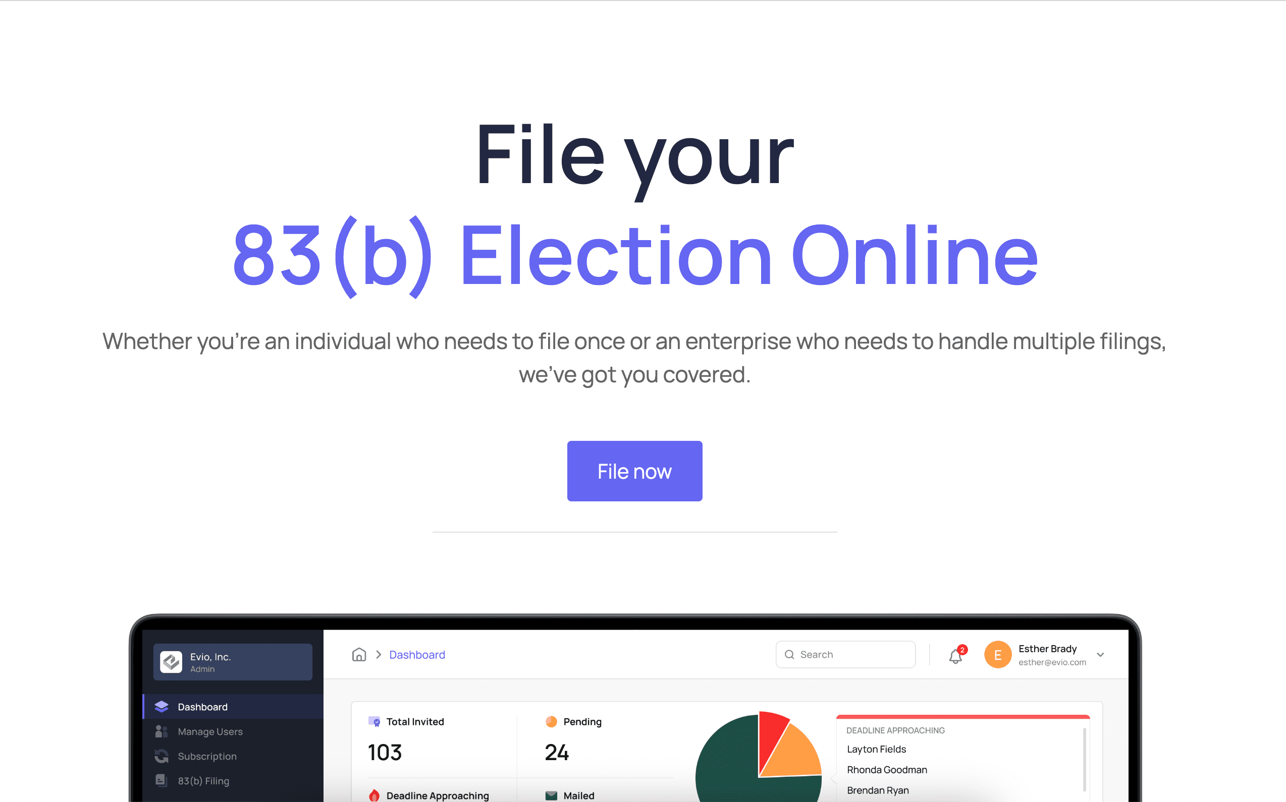 Corpora - File Your 83(b) Election Online