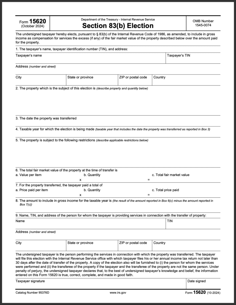 How To File Your 83(b) Election: A Step-by-Step Guide with Pictures ...